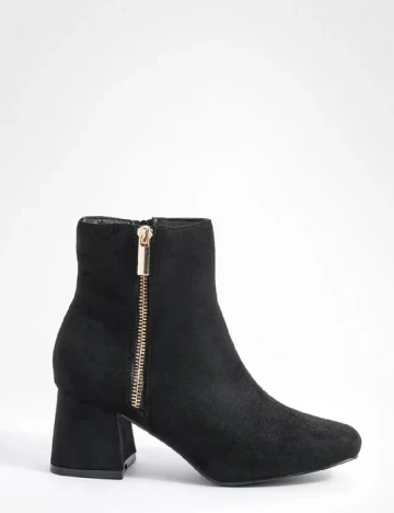 Botine Boohoo, negru Negru