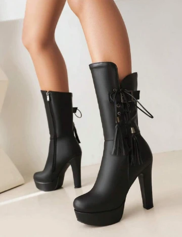 Cizme SHEIN, negru
