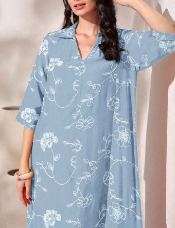 Rochie medie SHEIN, bleu