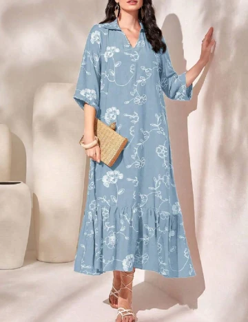 Rochie medie SHEIN, bleu