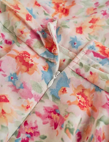Rochie scurta SHEIN, floral print
