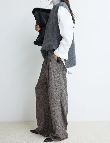 Pantaloni H&M, gri