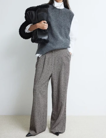 Pantaloni H&M, gri