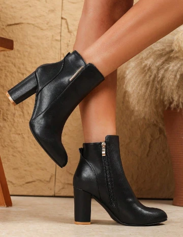 Botine SHEIN, negru