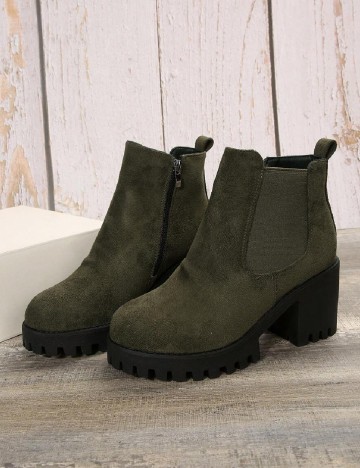 
						Botine SHEIN, verde