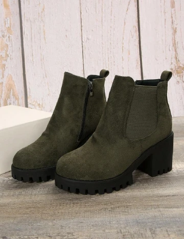Botine SHEIN, verde
