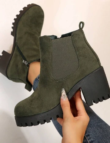 Botine SHEIN, verde