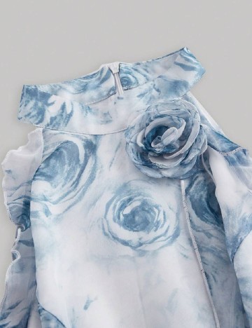 Rochie scurta SHEIN, albastru