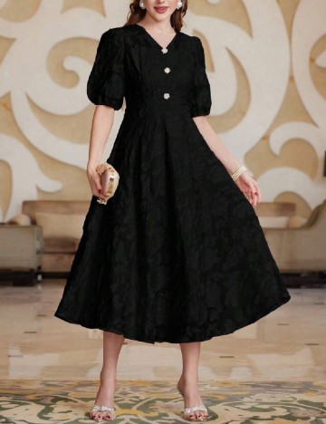 Rochie medie SHEIN, negru