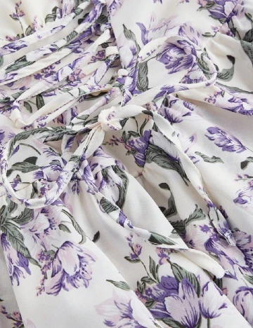 Rochie scurta SHEIN, floral print Floral print