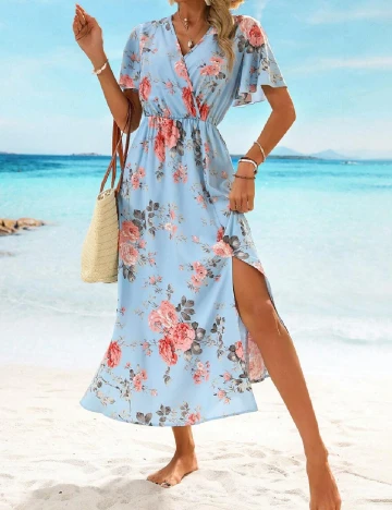 Rochie medie SHEIN, albastru