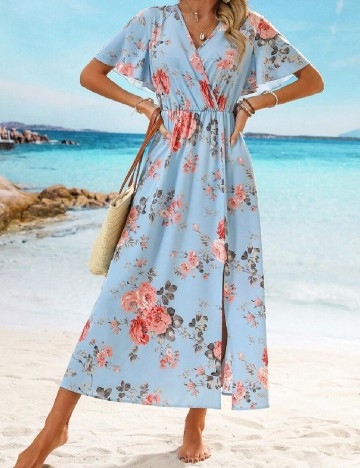 Rochie medie SHEIN, albastru