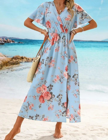 Rochie medie SHEIN, albastru