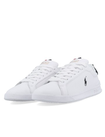 Adidasi Polo Ralph Lauren, alb