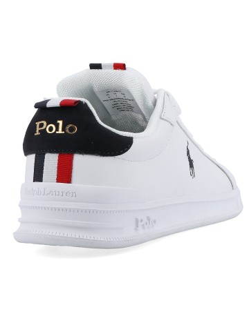 Adidasi Polo Ralph Lauren, alb
