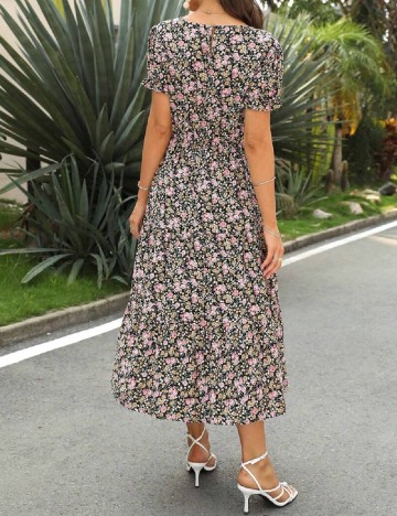 Rochie medie SHEIN, floral print