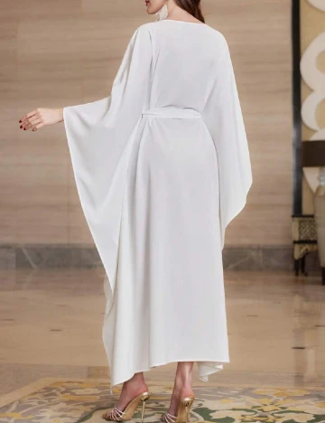 Rochie lunga SHEIN, alb Alb