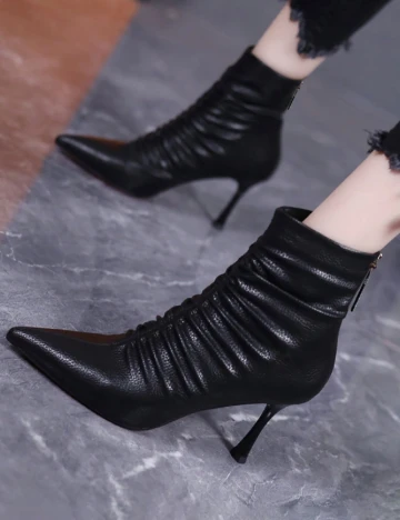 Botine SHEIN, negru