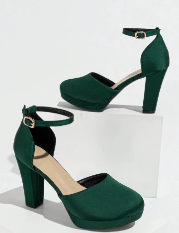 Pantofi SHEIN, verde