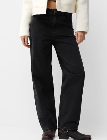 Blugi Bershka, negru