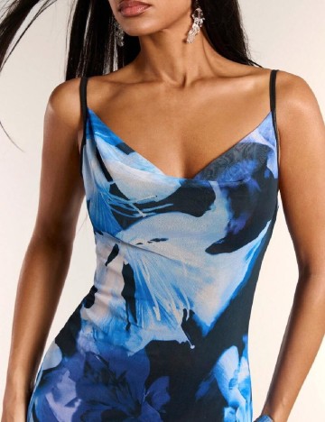 Rochie lunga SHEIN, albastru