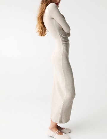 Rochie lunga Pull&Bear, gri