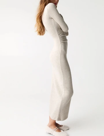 Rochie lunga Pull&Bear, gri Gri