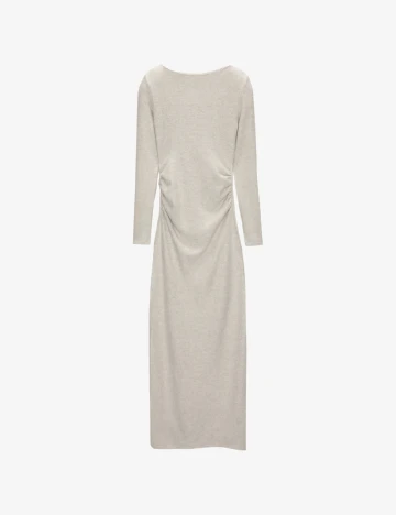 Rochie lunga Pull&Bear, gri Gri