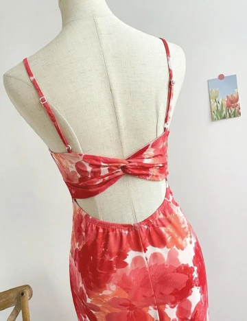Rochie medie SHEIN, floral print