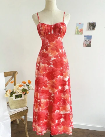 Rochie medie SHEIN, floral print