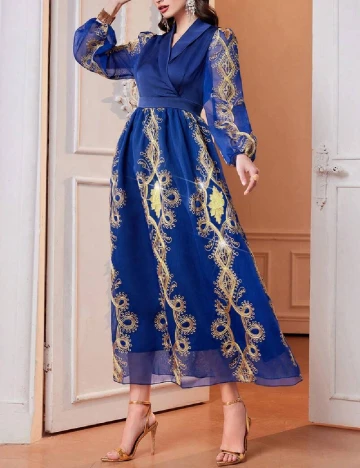 Rochie lunga SHEIN, albastru