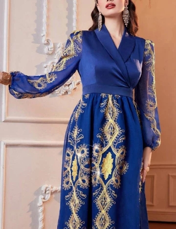 Rochie lunga SHEIN, albastru