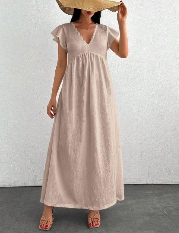 Rochie lunga SHEIN, roz pal