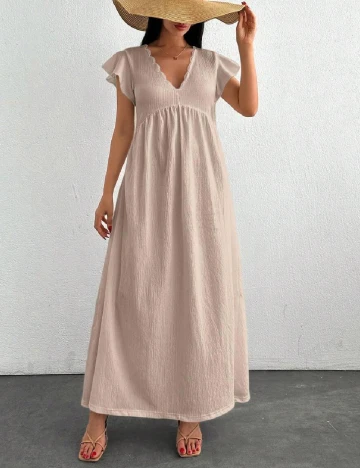 Rochie lunga SHEIN, roz pal