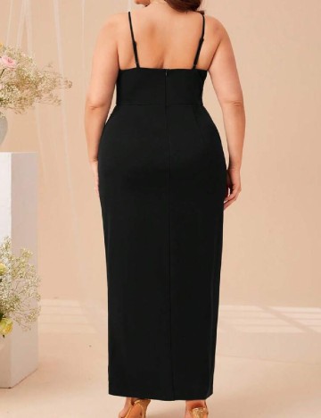Rochie lunga SHEIN CURVE, negru