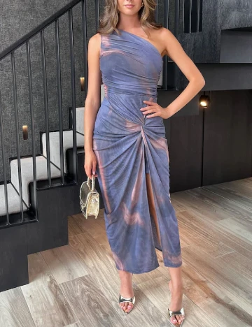 Rochie medie AX Paris, mov
