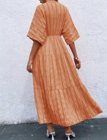 Rochie lunga SHEIN, portocaliu