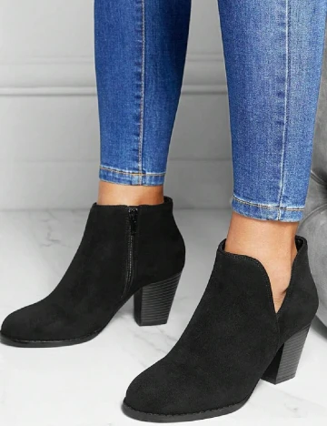 Botine SHEIN, negru