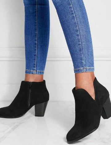 Botine SHEIN, negru