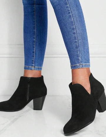 Botine SHEIN, negru