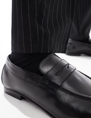 Mocasini River Island, negru