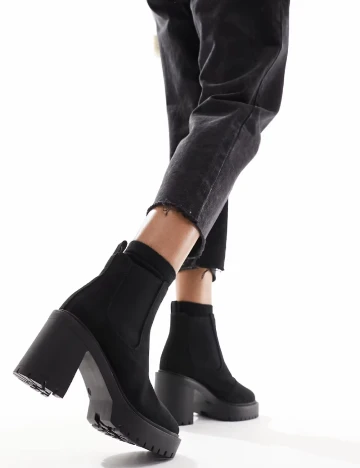Botine ASOS, negru
