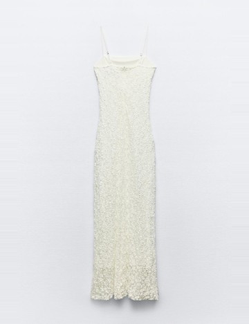 Rochie lunga Zara, alb