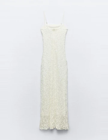Rochie lunga Zara, alb