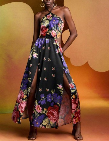 Rochie lunga SHEIN, negru