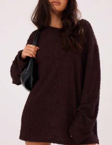 
						Bluza SHEIN, maro inchis