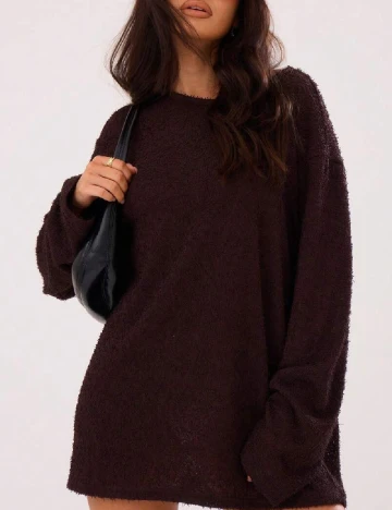 Bluza SHEIN, maro inchis
