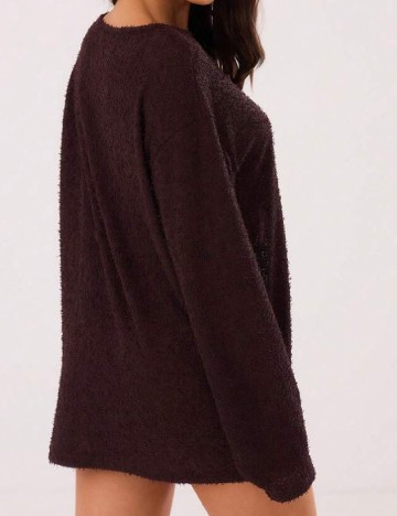 Bluza SHEIN, maro inchis
