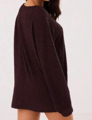 Bluza SHEIN, maro inchis