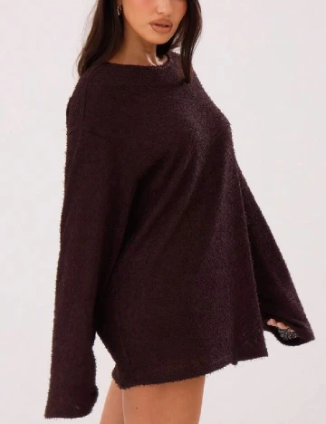 Bluza SHEIN, maro inchis